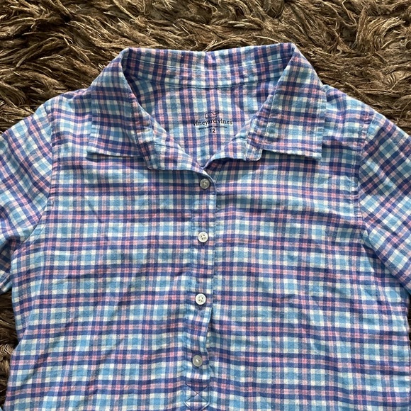 Vineyard Vines Flannel Dress - Picture 2 of 4